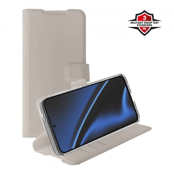 X2O Samsung Galaxy A57 Etui Classic Wallet Greige