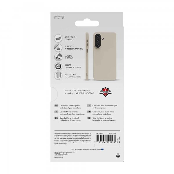 X2O Samsung Galaxy A57 Deksel Color Soft Beige