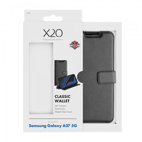 X2O Samsung Galaxy A37 Etui Classic Wallet Svart