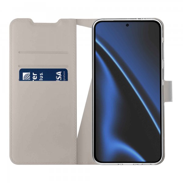 X2O Samsung Galaxy A37 Etui Classic Wallet Greige