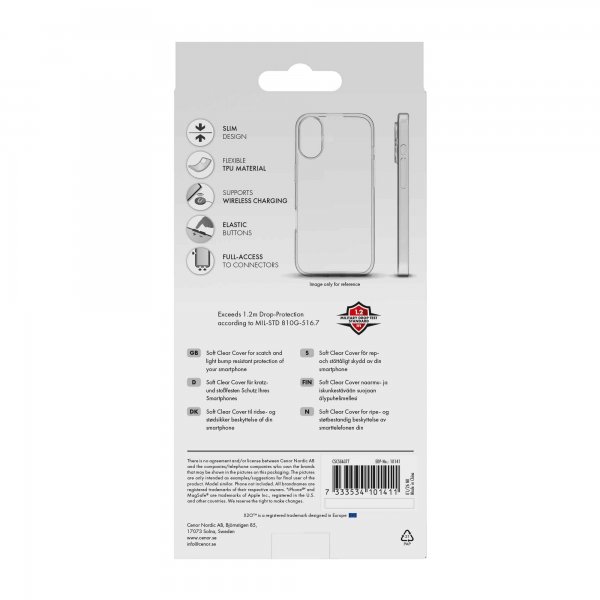 X2O Samsung Galaxy A37 Deksel Soft Clear Cover Transparent