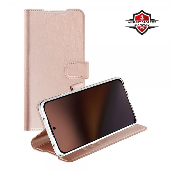X2O Honor 400 Smart Etui Classic Wallet Rosegull
