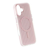 iPhone 17 Deksel Korrugerte MagSafe Rosa