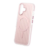 iPhone 17 Deksel Korrugerte MagSafe Rosa