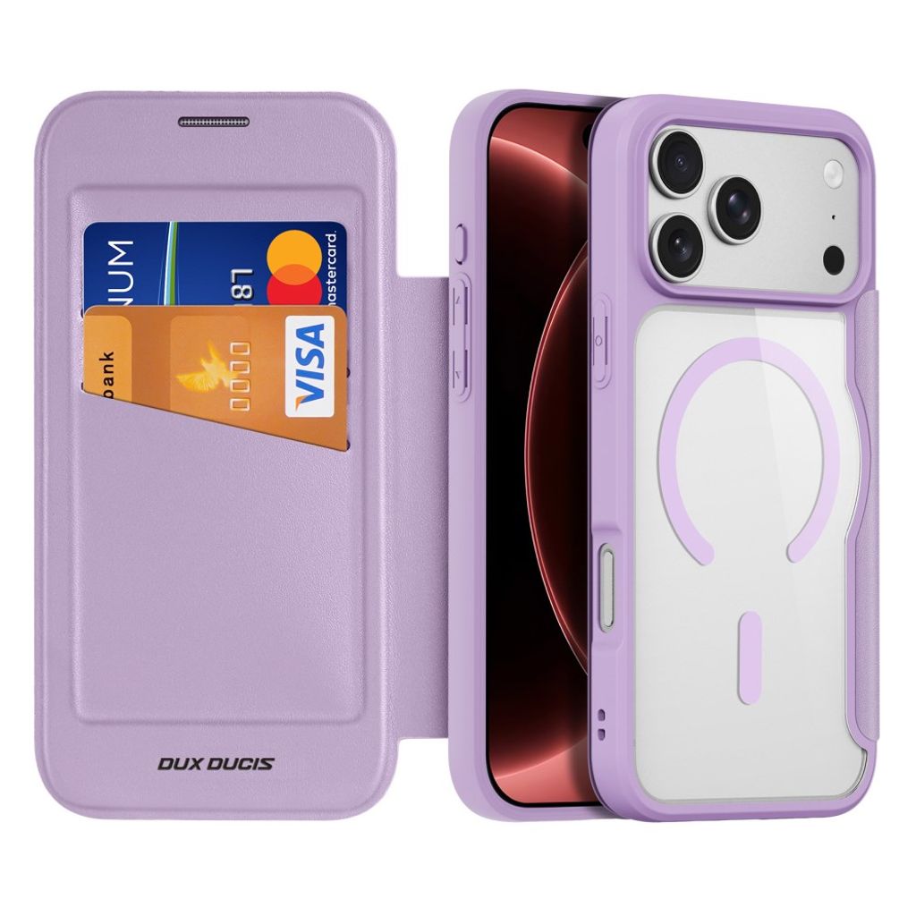 Dux Ducis iPhone 17 Pro Max/iPhone 18 Pro Max Etui Skin X Pro Series MagSafe Lilla