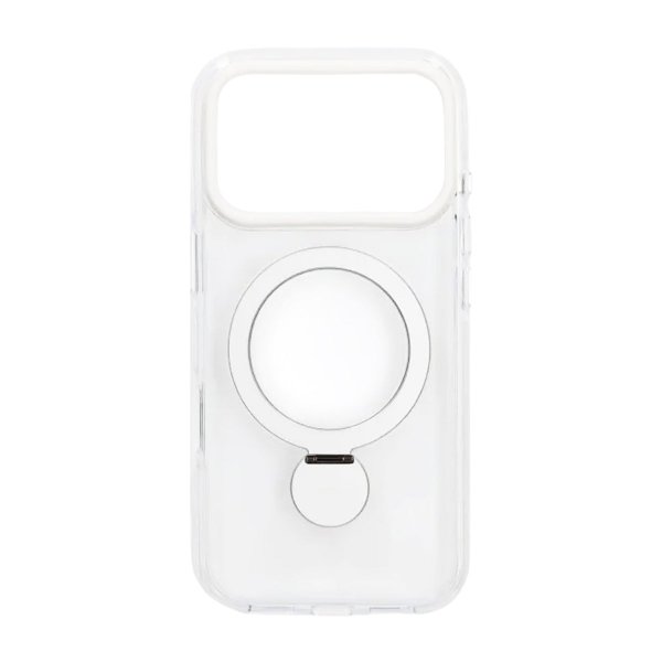 iPhone 17 Pro Max Deksel Ring Stand MagSafe Transparent