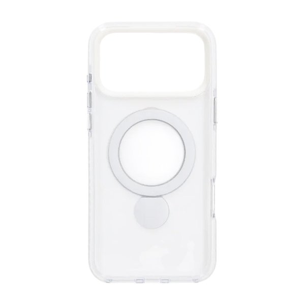 iPhone 17 Pro Deksel Ring Stand MagSafe Transparent
