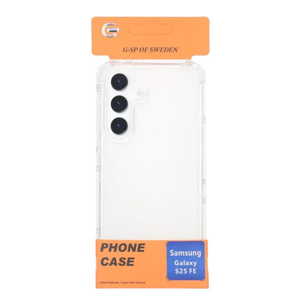 Samsung Galaxy S25 FE Deksel TPU Case Transparent