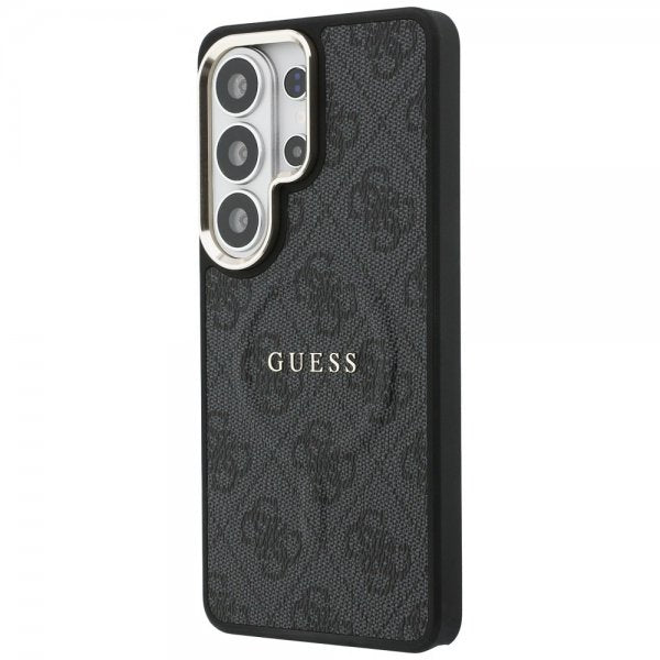 Guess Samsung Galaxy S26 Ultra Deksel 4G Embossed MagSafe Svart