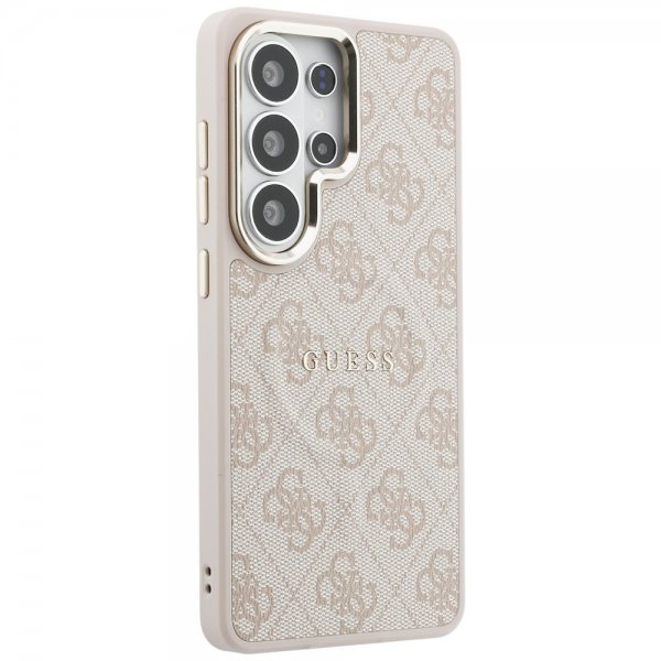 Guess Samsung Galaxy S26 Ultra Deksel 4G Embossed MagSafe Rosa
