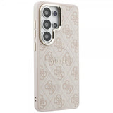 Guess Samsung Galaxy S26 Ultra Deksel 4G Embossed MagSafe Rosa