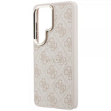 Guess Samsung Galaxy S26 Ultra Deksel 4G Embossed MagSafe Rosa