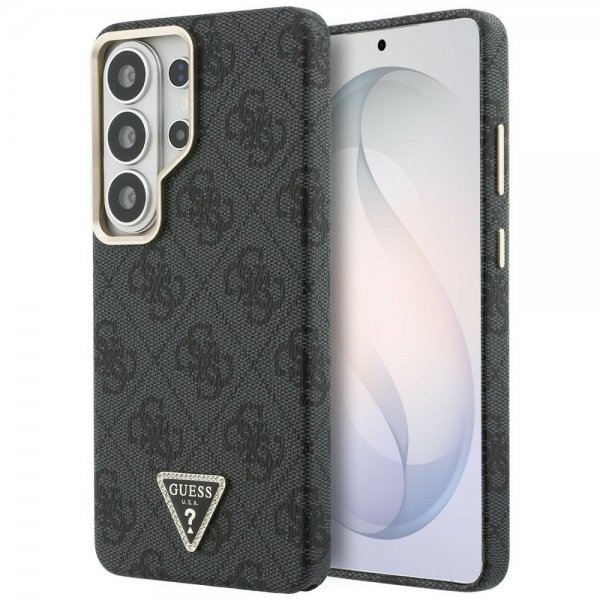 Guess Samsung Galaxy S26 Ultra Deksel 4G Triangle MagSafe Svart
