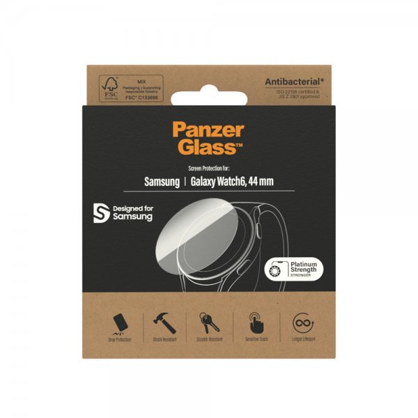 PanzerGlass Samsung Galaxy Watch 6 44mm Skjermbeskytter Glass