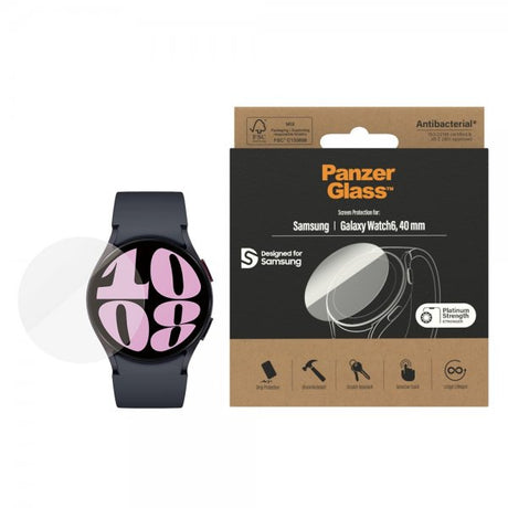 PanzerGlass Samsung Galaxy Watch 6 40mm Skjermbeskytter Glass