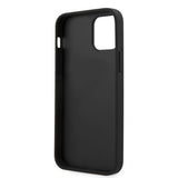 Guess iPhone 12 Pro Max Deksel V Tikattu Svart