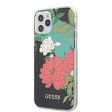 Guess iPhone 12 Pro Max Deksel Flower Cover N.1 Svart