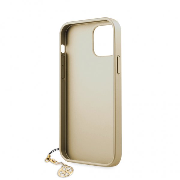 Guess iPhone 12 Mini Deksel 4G Charms Grå