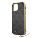 Guess iPhone 12 Pro Max Deksel 4G Charms Grå
