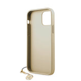 Guess iPhone 12 Mini Deksel 4G Charms Brun