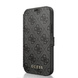 Guess iPhone 12/iPhone 12 Pro Etui Monogram Grå