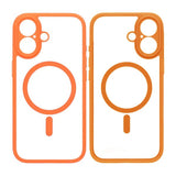 iPhone 17 Deksel Kamerastøtfanger MagSafe Oransje
