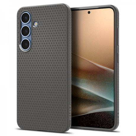 Spigen Samsung Galaxy S25 Plus Deksel Liquid Air Marble Gray