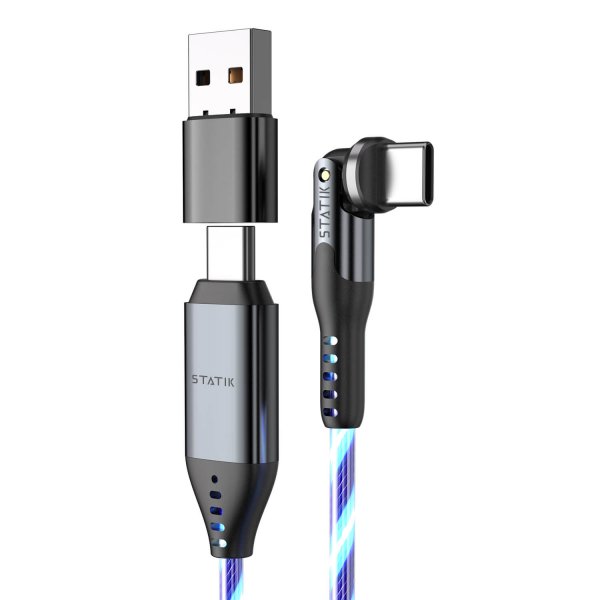 Statik Kabel PowerPivot Pro USB-C/USB-C 1m Globright Blue