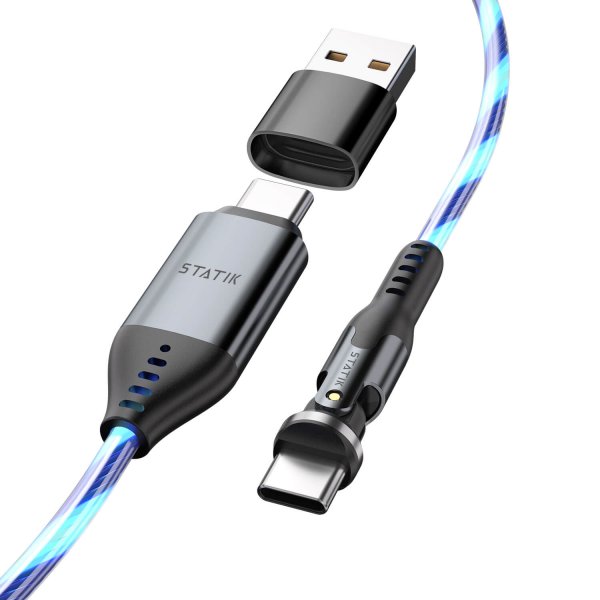 Statik Kabel PowerPivot Pro USB-C/USB-C 1m Globright Blue