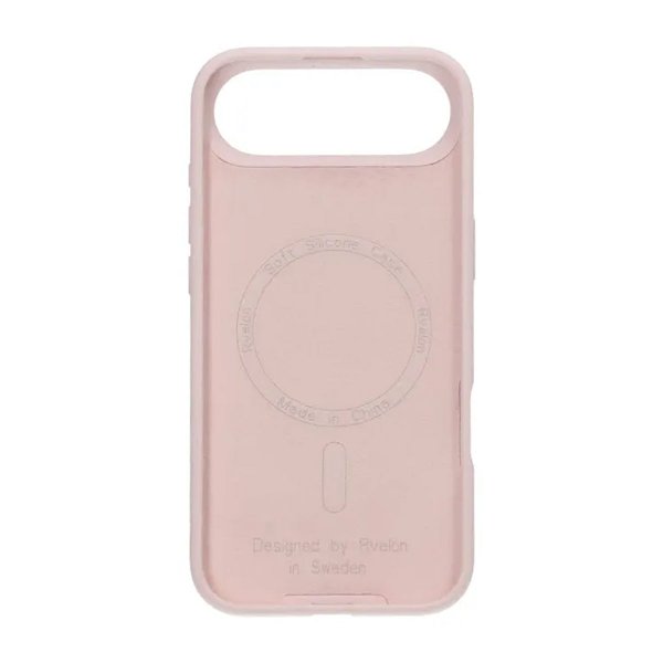 Rvelon iPhone Air Deksel Silikon MagSafe Rosa