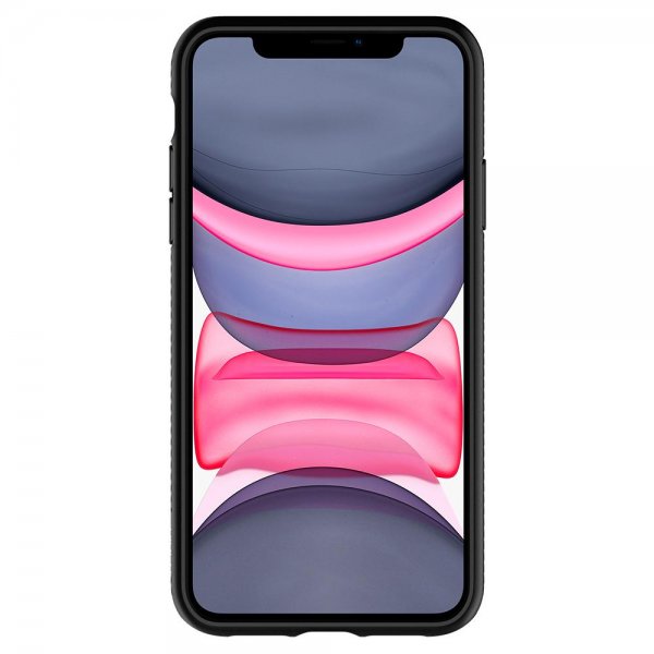 Spigen iPhone 11 Deksel Liquid Air Matte Black
