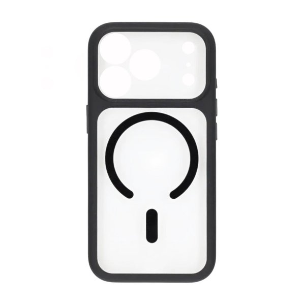 iPhone 17 Pro Max Deksel Kamerastøtfanger MagSafe Svart