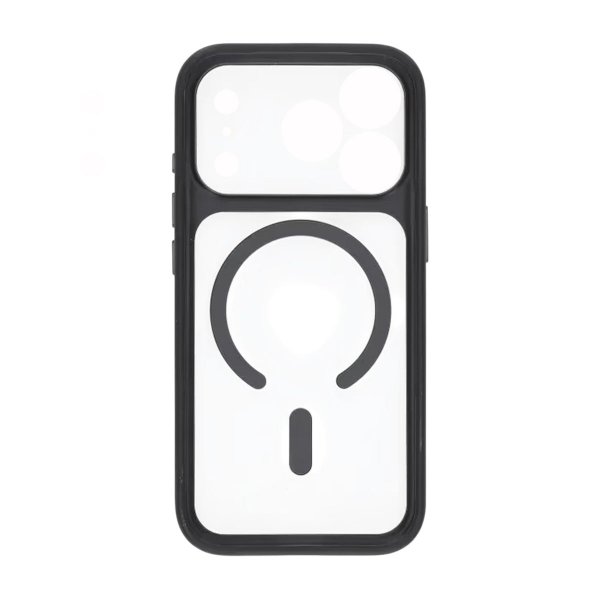 iPhone 17 Pro Max Deksel Kamerastøtfanger MagSafe Svart