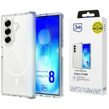 3mk Samsung Galaxy Z Fold 8 Ultra Deksel Armor MagCase Klar