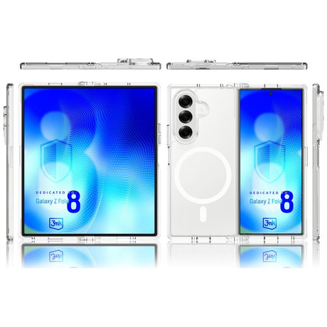 3mk Samsung Galaxy Z Fold 8 Ultra Deksel Armor MagCase Klar