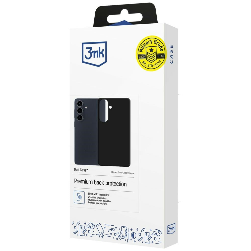 3mk Samsung Galaxy S26 FE Skal Matt Case Svart