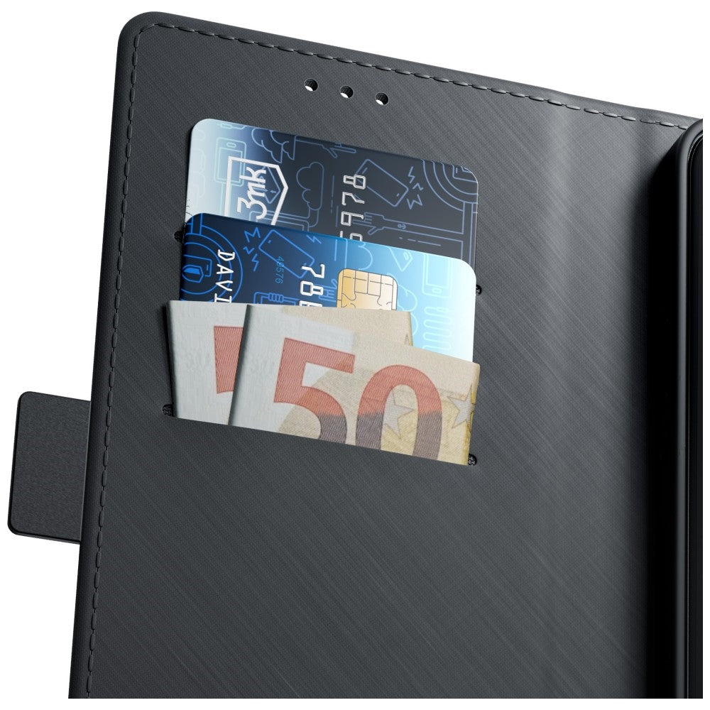 3mk Samsung Galaxy S26 FE Fodral Wallet Svart