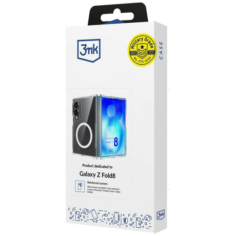 3mk Samsung Galaxy Z Fold 8 Deksel Armor MagCase Klar