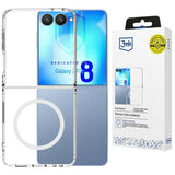 3mk Samsung Galaxy Z Flip 8 Skal Armor MagCase Transparent