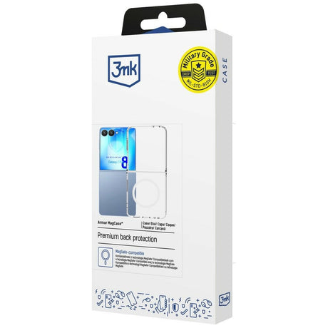 3mk Samsung Galaxy Z Flip 8 Deksel Armor MagCase Klar
