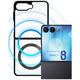 3mk Samsung Galaxy Z Flip 8 Deksel Satin Armor MagCase Svart