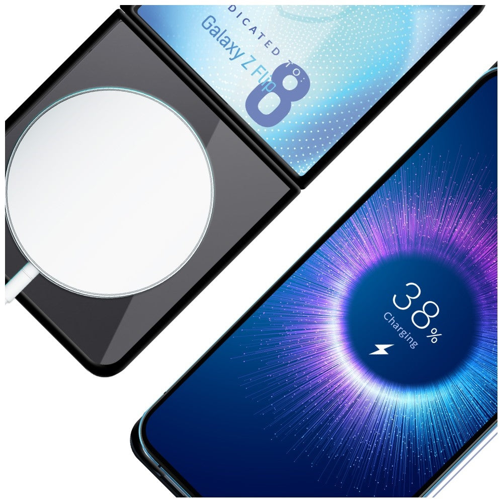 3mk Samsung Galaxy Z Flip 8 Deksel Satin Armor MagCase Svart
