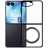 3mk Samsung Galaxy Z Flip 8 Deksel Satin Armor MagCase Svart