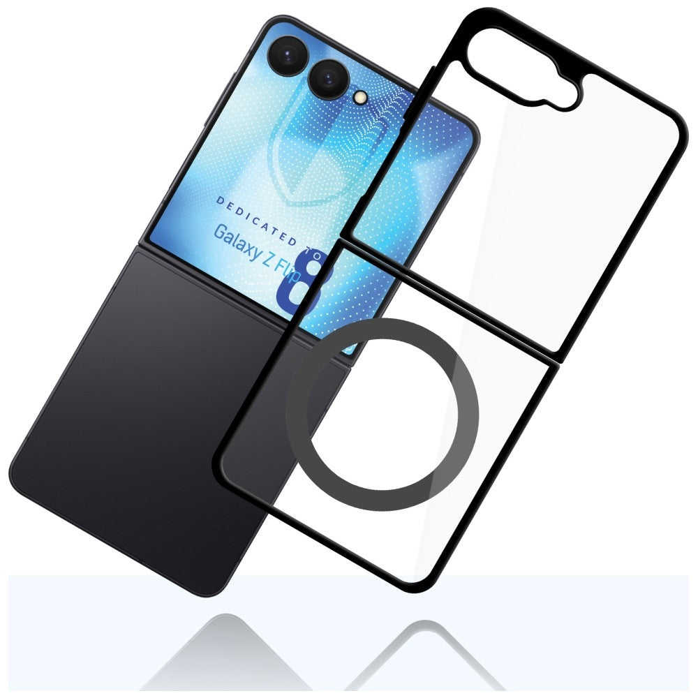 3mk Samsung Galaxy Z Flip 8 Deksel Satin Armor MagCase Svart