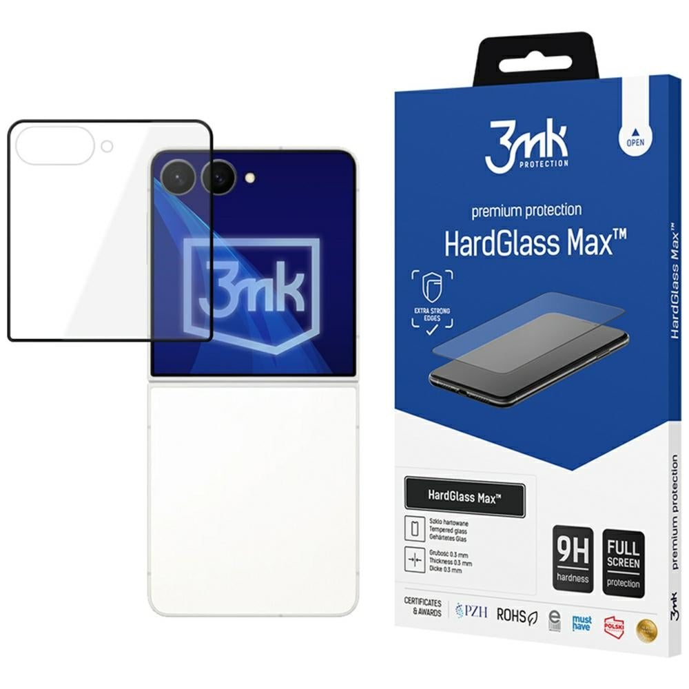 3mk Samsung Galaxy Z Flip 8 Skjermbeskytter HardGlass Max