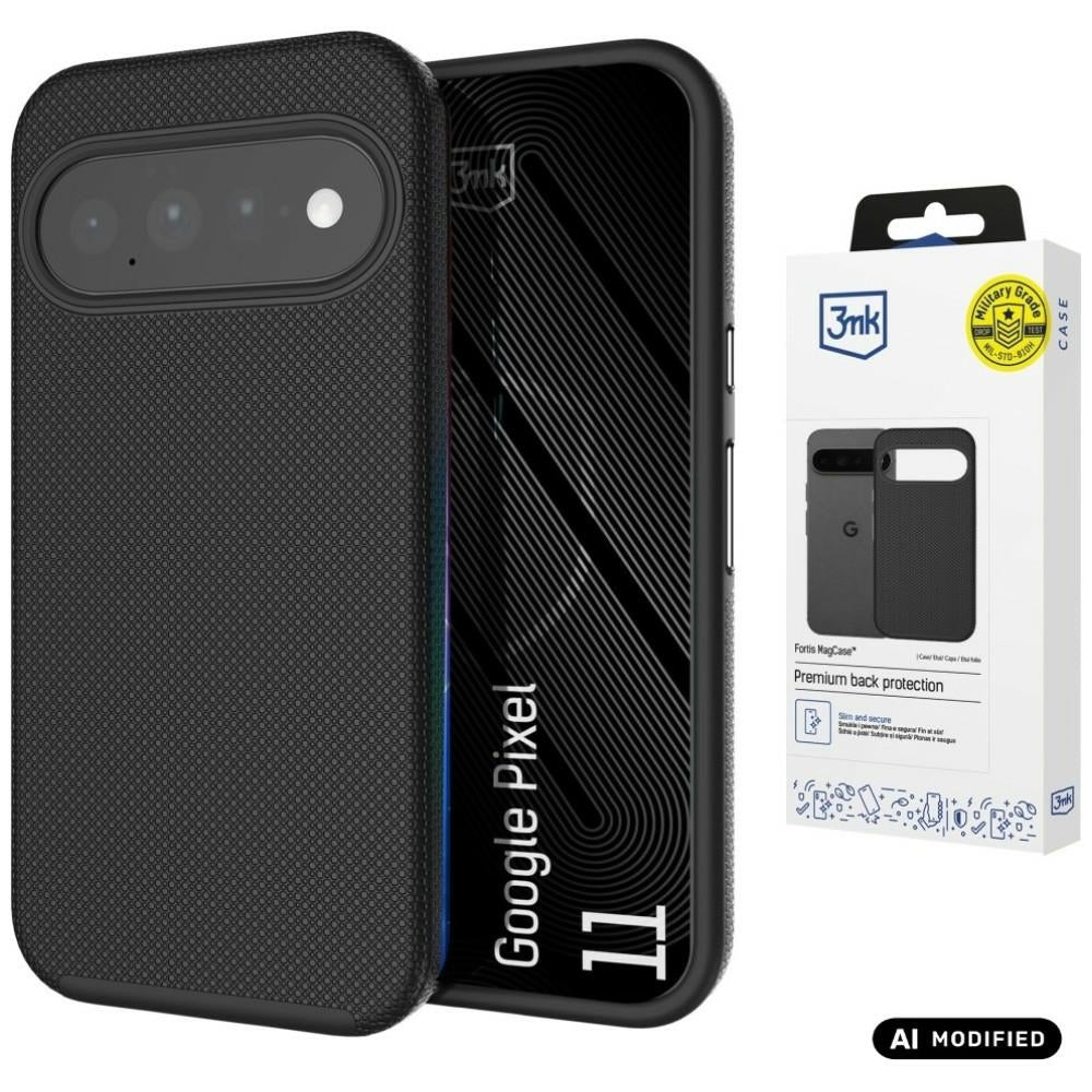 3mk Google Pixel 11 Deksel Fortis MagCase Svart