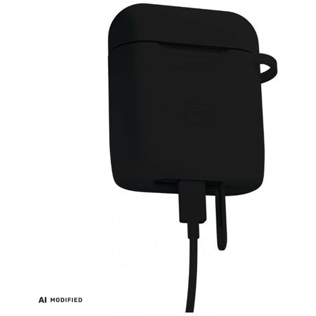 3mk AirPods 4/5 Deksel Silikon Svart