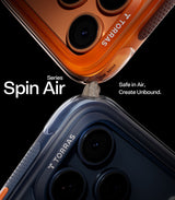 Torras iPhone 17 Pro Deksel Ostand Q3 Air Energy Oransje