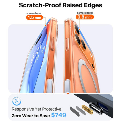 Torras iPhone 17 Pro Deksel Ostand Q3 Spin Klar