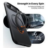 Torras iPhone Air Deksel Ostand Q3 Spin Obsidian Black